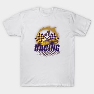 Racing Retro Racecar T-Shirt
